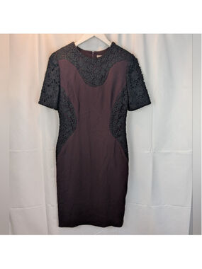 Erdem 2014 Jena wool dress size 8 in EUC
